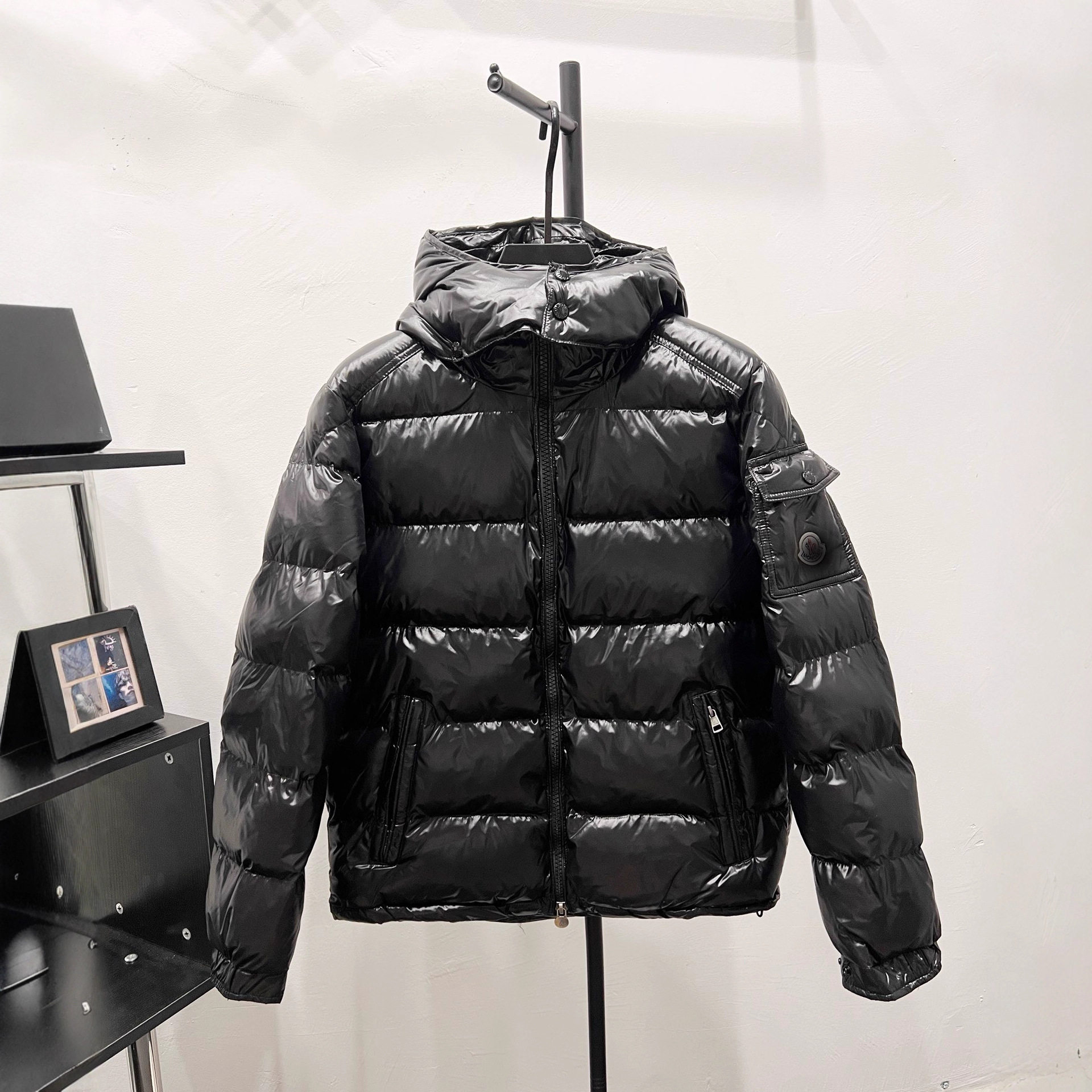Cross-Border Mongolian Maya down Jacket, Same Style as Eason Chan, Loose and Comfortable Detachable Hooded Jacket Outerwear Chip
