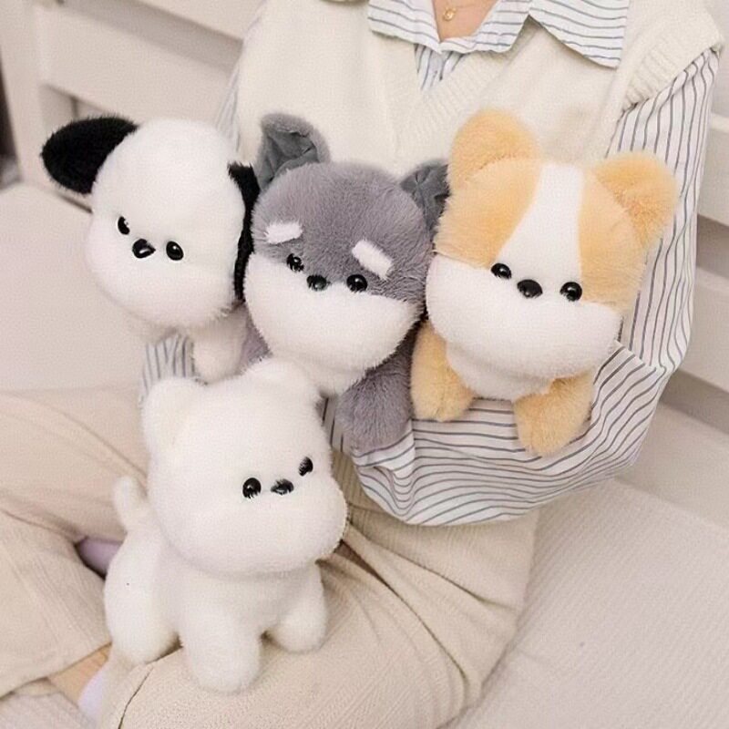 40厘米12寸大号毛绒玩具地推礼品娃娃婚礼互动公仔玩具活动定logo