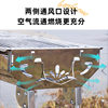 Outdoor Barbecue Grill Thickened Folding Smokeless Barbecue Grill Household Barbecue Charcoal Stainless Steel Portable Barbecue Stove