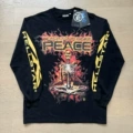 Cotton crew neck sweater DY-T23 black