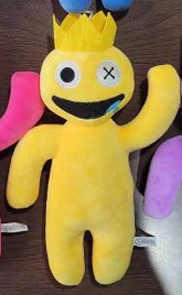 现货跨境新品roblox rainbow friends彩虹伙伴小蓝人公仔毛绒玩具