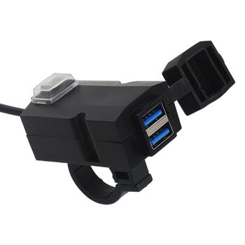 Motorcycle electric car to mobile phone charger car usb QC3.0 fast charging exclusive 5V 3.1A interface