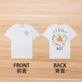 Front and back models - symmetrical rose and orange white
