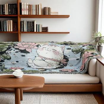 Dust-Proof Sofa Cushion, Universal for All Seasons, Universal Anti-Slip Sofa Towel, Universal Strip 80*180