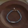 Aquamarine Bracelet Wholesale Natural Freshwater Pearl Stone Crystal Bracelet Design Joker Light Luxury Elegant Jewelry