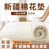 Xinjiang Pure Cotton Mattress Pad Cotton Batting Quilt Dormitory Student Single Foldable Thickened Pad Home Use All-Cotton