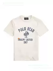 Summer Classic Polo Print Men's and Women's Short Sleeves Pu