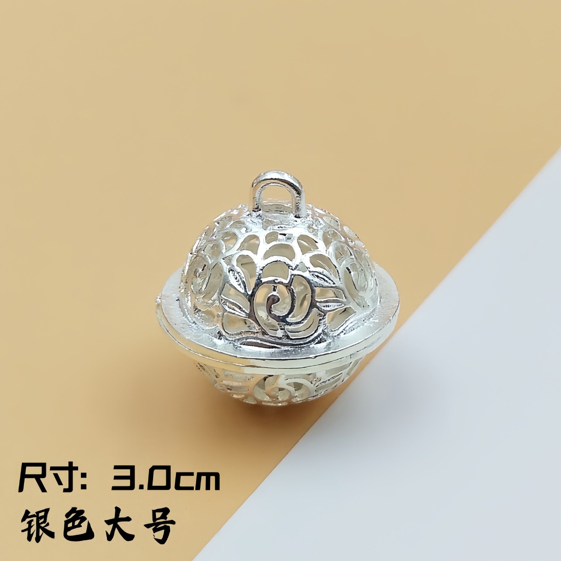 diy饰品镂空合金铃铛花千骨同款宫铃古装汉服挂件配饰吊坠