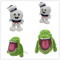 Ghostbusters Stay Puft Marshmallow Man Plush Toy Ghost Green Ghost Cartoon Doll Gift Figure
