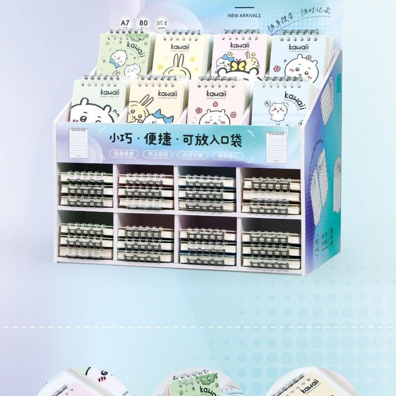 かわいい1-A7ルーズリーフ手帳（横線）