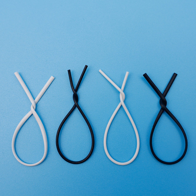 Plastic-Coated Wire Harness Finishing Galvanized Iron Pvc High-Strength Wire Tying Tag Data Cable Power Cord Strap Tie