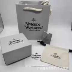 Empress Dowager Saturn Necklace Bracelet Earrings Ring Universal vivienne Vivian Packaging Gift Box