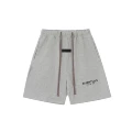 Silicone shorts floral gray