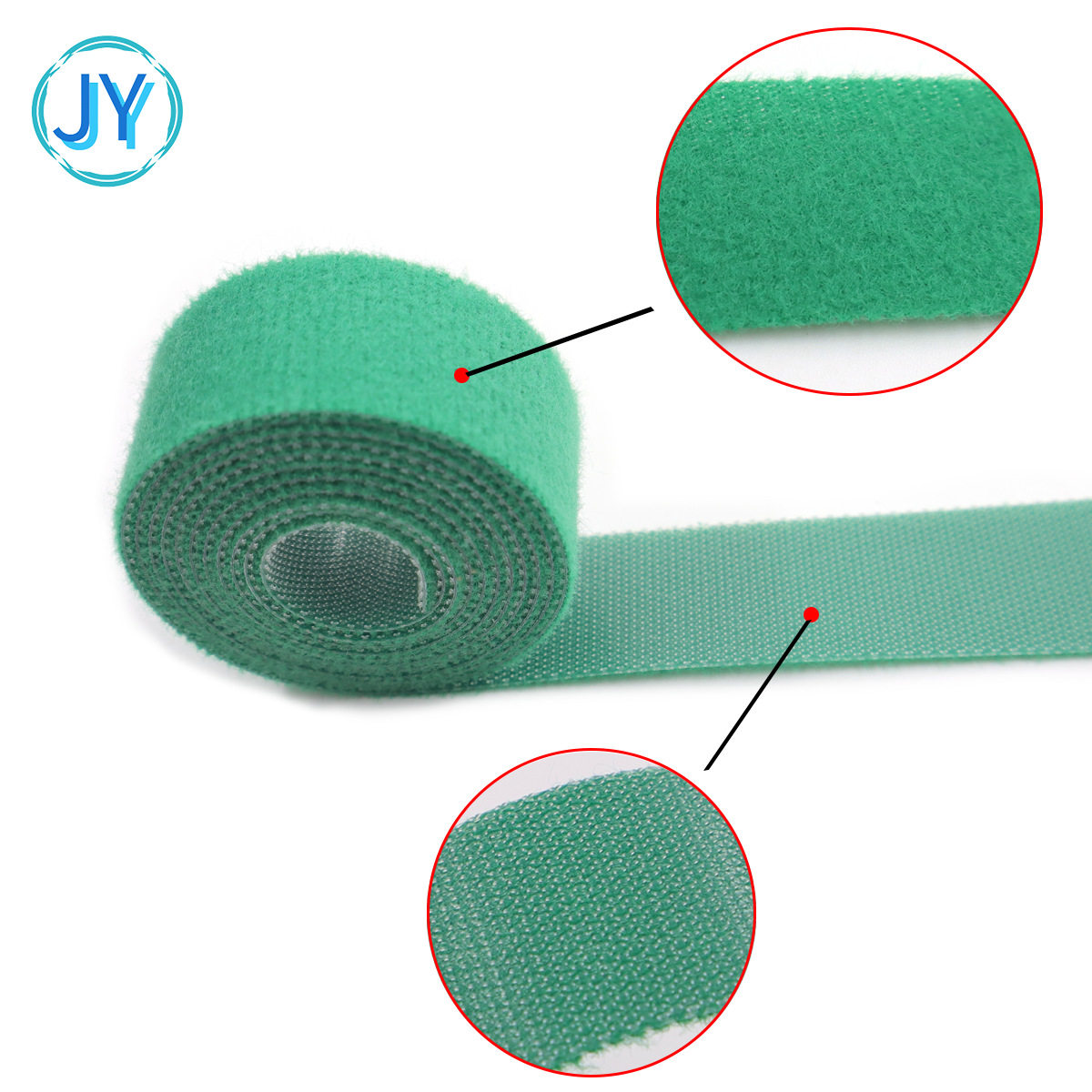 Self-adhesive Velcro wholesale data cable tie plant fixed strap hook hair integrated tie back-to-back velcro