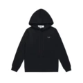Black pullover with black heart
