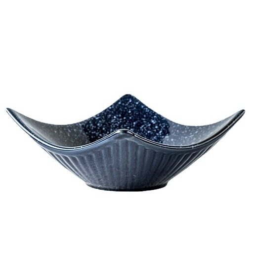 Creative Salad Bowl, Irregular Dessert Bowl, Personalized Snack Bowl, Japanese Tableware, Snack Bowl, Simple Ceramic Bowl, Commercial