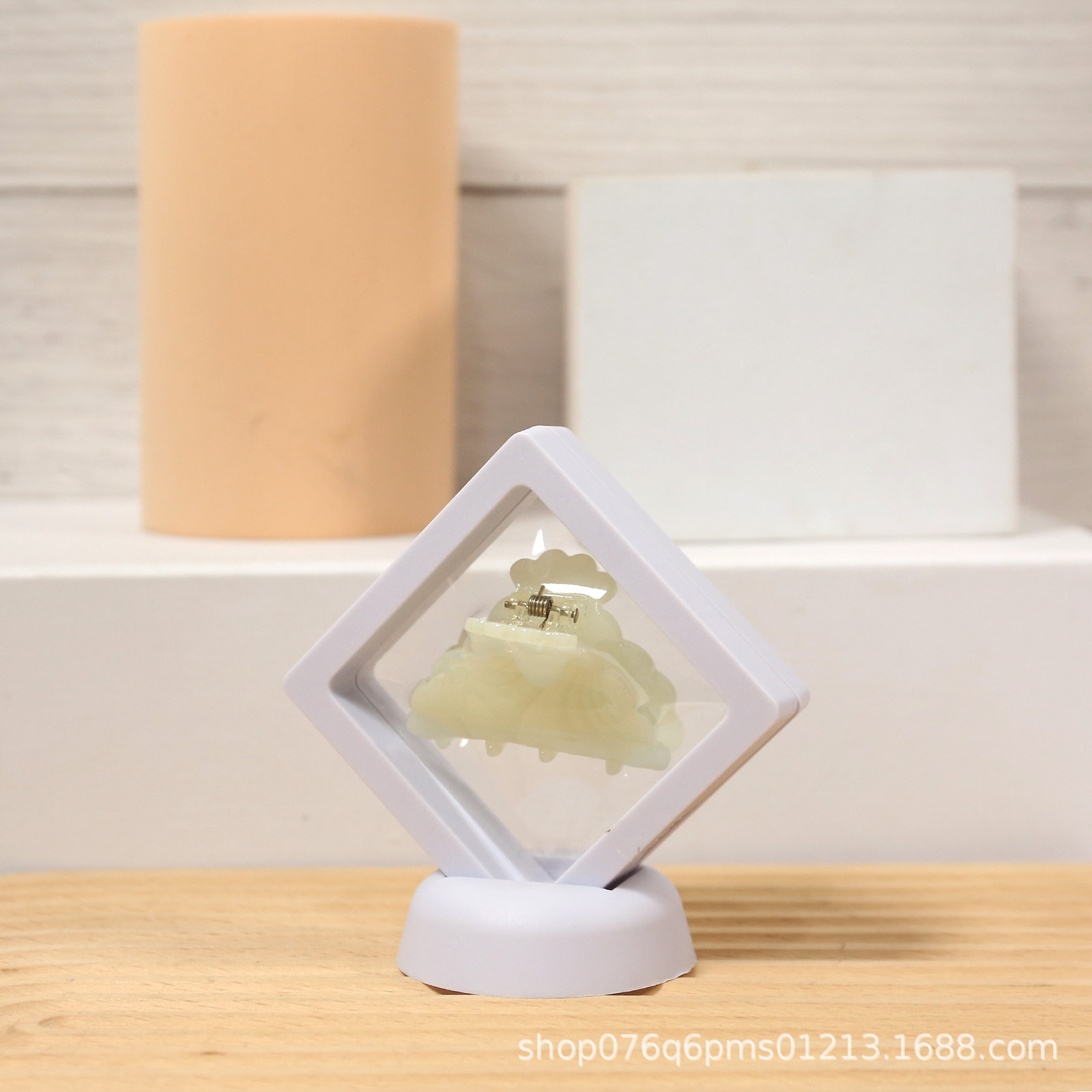 Transparent PE Film Display Box Suspension Packaging Box Jewelry Ring Bracelet Box Small Commodity Gift Box in stock