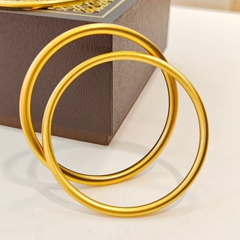 Ancient Law Inherited Vietnam Shark Gold Bracelet Women's Solid Plated Heart Sutra Gold Plated Bracelet Women's Shake Fast Live National Style