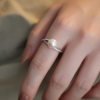 Ariya Korean Simple and Luxurious Pearl Ring, Simple and Elegant, Versatile, Unique Design, Niche Style, Ins-Style Ring