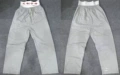 B's fake two-piece gray trousers