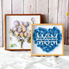 Three-dimensional hollow exquisite picture frame wood real glass table wholesale eternal flower dried rose print creative photo frame