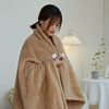 Spring and Summer Leg-Covering Blanket, Small Size Office Knee Blanket, Shawl Nap Blanket, Sofa Nap Blanket