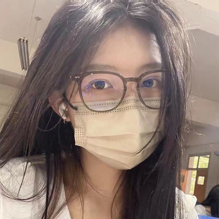 2026 New Optical Frames Anti-Blue Light Non-Prescription Glasses Trendy for Students, Can Be Customized with Prescription, Makeup-Free Magic Tool That Makes the Face Look Smaller