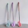 Thickened Long-Handled Double-Sided Soft-Bristled Toilet Brush for Cleaning Dead Corners, Bathroom Curved Toilet Brush, Gap Brush
