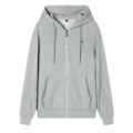 Gray zipper embroidered color