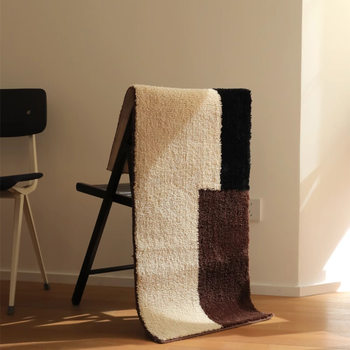 Daifa Middle-Aged Carpet Tufted Flocking Living Room Dirt-Resistant Coffee Table Mat Machine Washable Door Bedroom Bedside Bay Window Carpet