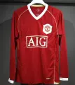 Manchester united 2006-07 home player version jersey