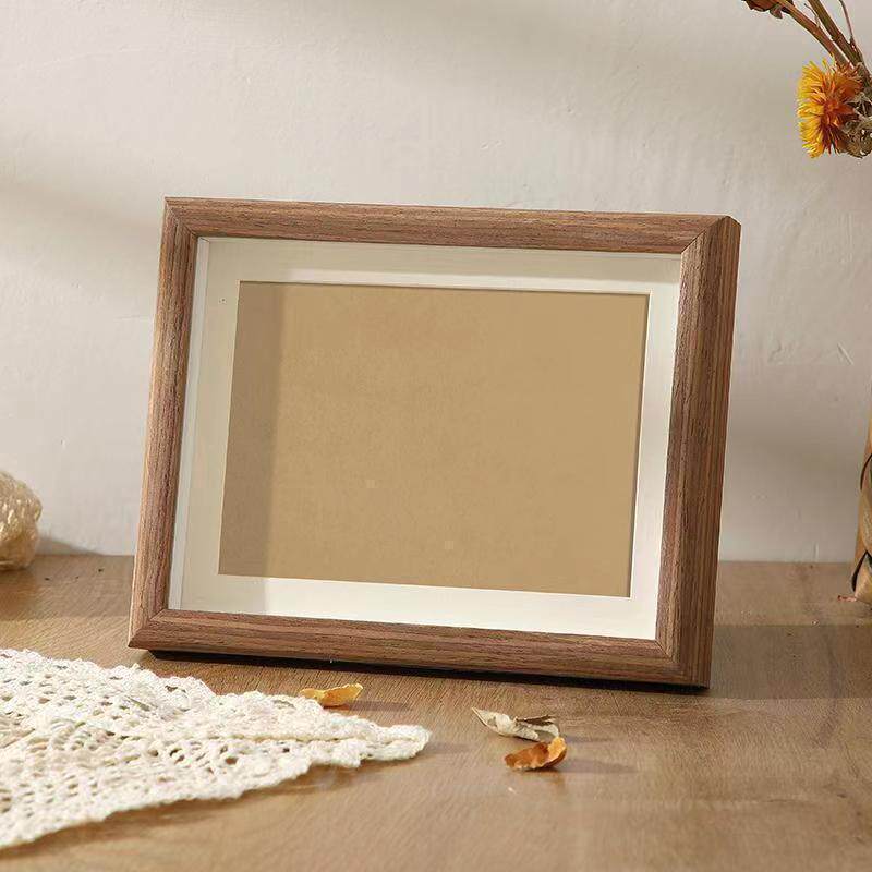 Wall-Mounted Photo Frame Display Stand Three-Dimensional Chinese-Style Blank Texture Calligraphy Frame Creative Wholesale Hollow Free Shipping