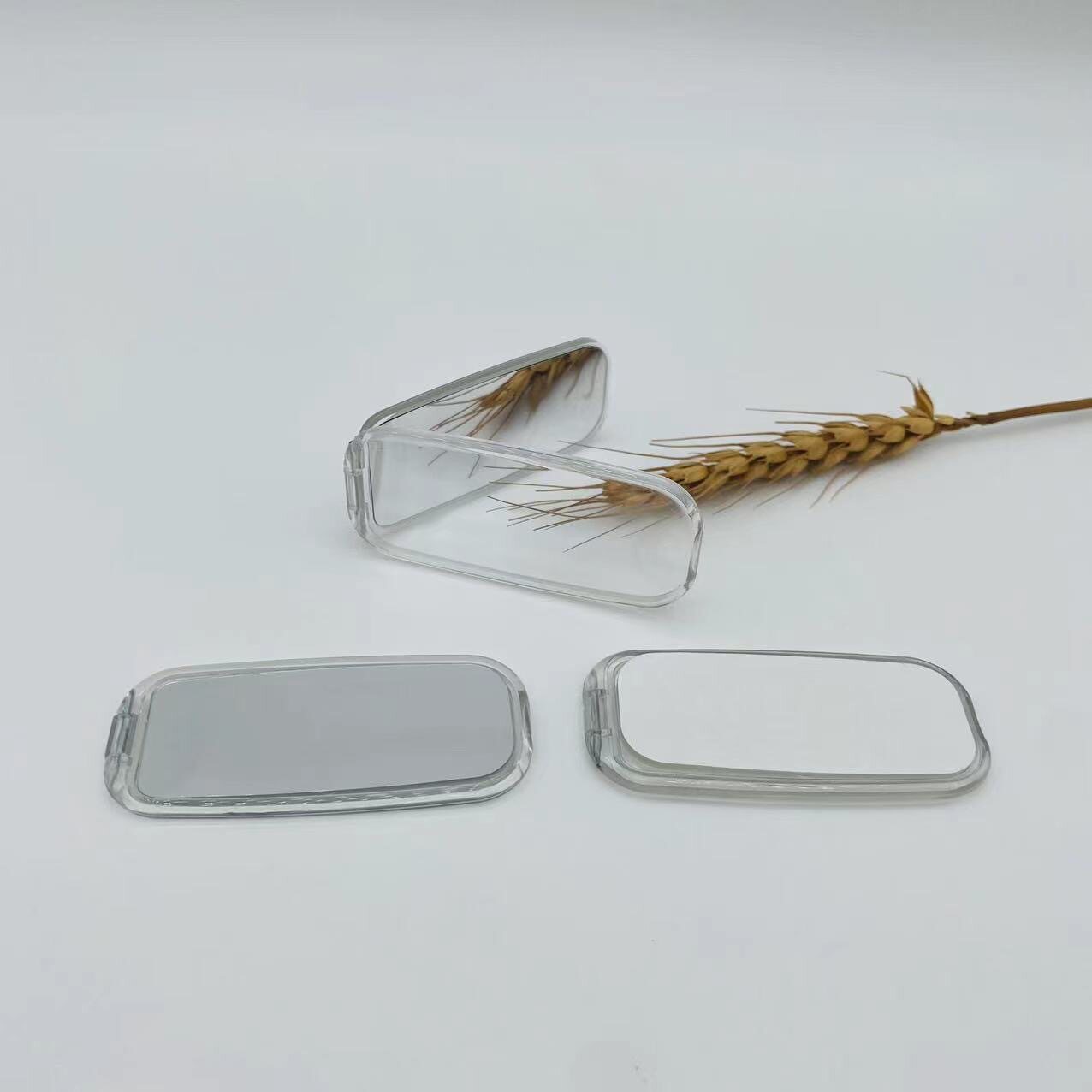 目に見えない携帯電話ホルダーアクリルミラーデスクトップバック...