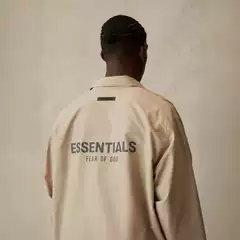 FEAR OF GOD ESSENTIALS FOG Season 7 Nylon Reflective Coach Jacket - Spring 2024