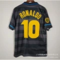 97-98 inter milan away game no. 10 star with armband