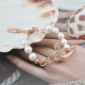 Rose gold bracelet