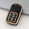 Suitable for 345-Key Honda Civic Key Cover Bag Tenth Generation Accord Lingpai Xrv Binzhi Crv Haoying Bag Car Buckle