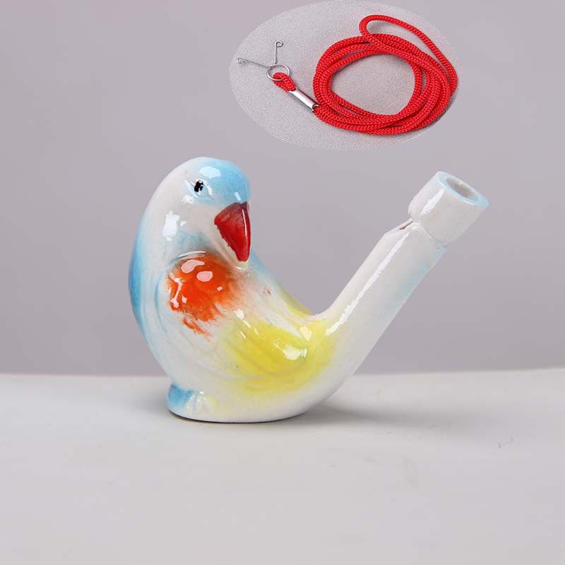 陶瓷工艺品12557水鸟口哨 儿童音乐陶笛 旅游景区热销工艺品哨子