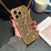 Flash diamond for Apple 15 mobile phone case 14ProMax fashion brand 12 luxury 13 anti-fall 15Promax Europe and the United States
