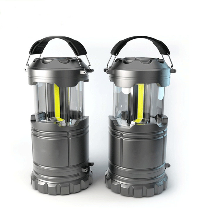 Cross-border new COB3 +1 camping lights super bright tent lights multi-functional outdoor camping lights LED stretch portable lights