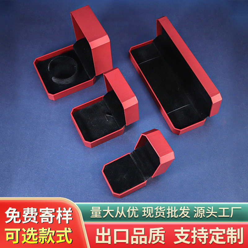 Daifuku-Style Octagonal Jewelry Box for Rings, Pendants, Packaging Box for Bracelets, Chow Tai Seng and Lao Fengxiang Packaging Box