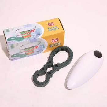 Cross-border Export Multifunctional Can Opener Automatic Tin Can Opener Cutting Screw Cap Can Opener Set