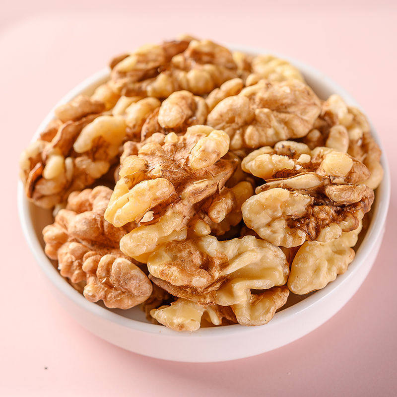 Paper-Thin Shell Walnut Kernel Milk-Flavored Bag 500g Walnut Meat for Pregnant Women and Kidsren Dried Fruit 250g New Year Fruit Wholesale