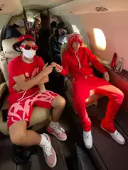 Synaword American Loose Sweatshirt Hoodie Sweatpants Y2K Men's and Women's Trendy Brand Hip-Hop Street Couple Casual Suit