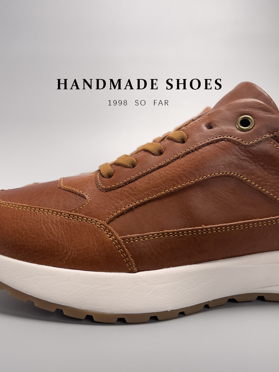 Giày nam da bò thật kiểu lười penny loafer thủ công — Màu Nâu [tỷ lệ chất lượng trên 1000], Màu Đen [tỷ lệ chất lượng trên 1000]