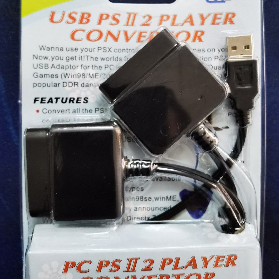 Factory Ps2 Handle to Pc Ps3 Conversion Line Ps2 to Ps3 Adapter USB Interface Ic Version