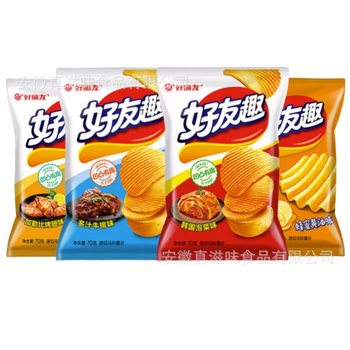 Orion Friendly Potato Chips Snacks Wholesale 70 Puffed Snacks Gift Pack Internet Celebrity Food Casual Snacks Wholesale