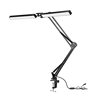 Popular American clip double-headed long arm table lamp work tattoo beauty office desktop LED eye protection folding table lamp