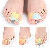 Colorful Toe Separator, Thumb Valgus, Overlapping Toe Separator, Wavy Strip, Toe Separator That Can Be Used Day and Night