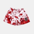 white dyed red